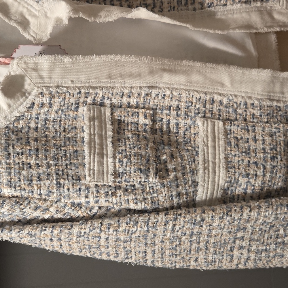 Elegant White Tweed Nanette Lepore Jacket - Picture 2 of 9